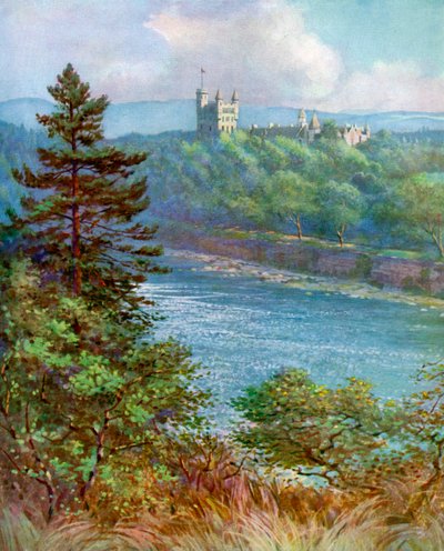 Balmoral kastély, Aberdeenshire, Skócia, 1924-1926. alkotó: F. C. Varley