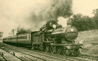 Margate Express, Déli Vasút, 1930. alkotó: F. E Mackay