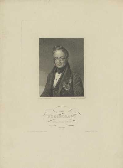 Karl Robert Nesselrode gróf portréja 1780-1862, 1832. alkotó: F. L. Lehmann