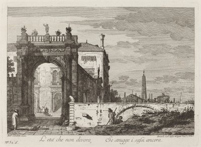 A kor, amely nem zabál... alkotó: Fabio Berardi after Canaletto