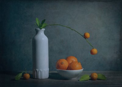 Hangulatos citruscsendélet alkotó: Fangping Zhou