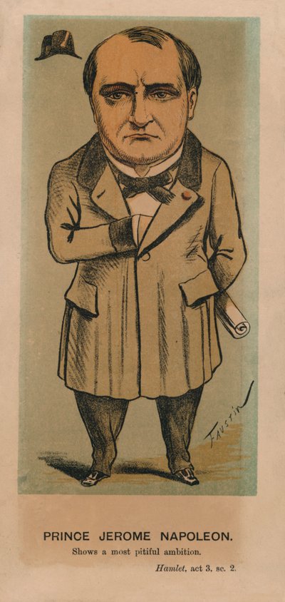 Jerome Napóleon herceg, 1874. alkotó: Faustin