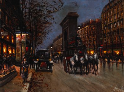 Boulevard St. Denis, Párizs alkotó: Fausto Giusto