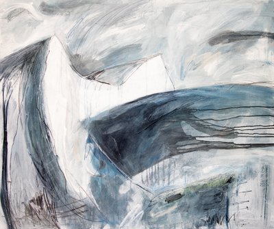 Haven Brow, 2019 (akril, vászon) alkotó: Faye Bridgwater