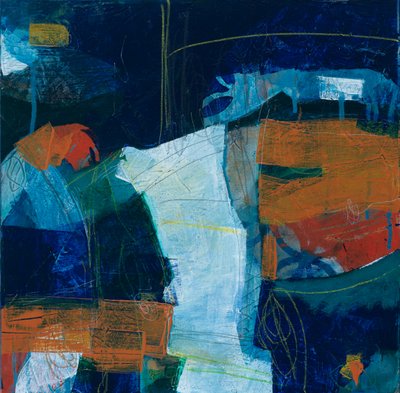 A krétaút, 2018 (akril, vászon) alkotó: Faye Bridgwater