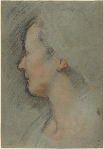 Egy nő feje alkotó: Federico Barocci