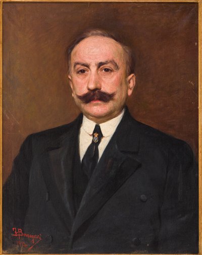 Egy férfi portréja, Federico Bernagozzi (olaj, vászon) alkotó: Federico Bernagozzi
