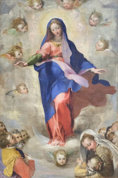 Szeplőtelen fogantatás, 1575 körül (olaj, vászon) alkotó: Federico Fiori Barocci or Baroccio
