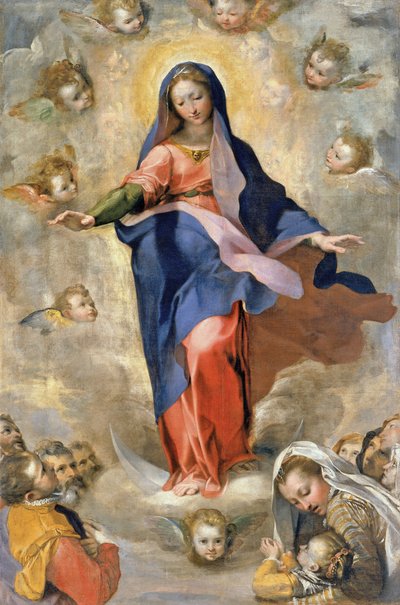 Szeplőtelen fogantatás, 1575 körül alkotó: Federico Fiori Barocci or Baroccio