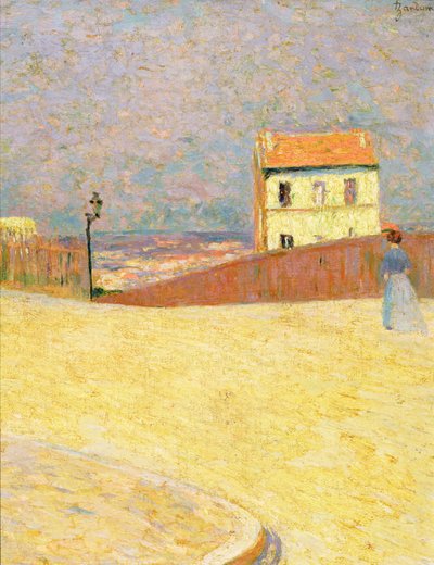 Ház a Montmartre-ban alkotó: Federigo Zandomeneghi