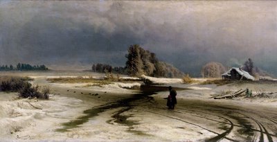 Olvadás, 1871 alkotó: Fedor Aleksandrovich Vasiliev