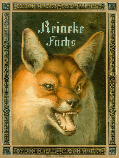 Reynard the Fox vagy „Reineke Fuchs” borítója alkotó: Fedor Alexis Flinzer