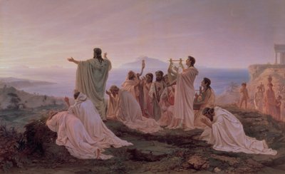 A pitagoreusok himnusza a felkelő naphoz, 1869 alkotó: Fedor Andreevich Bronnikov