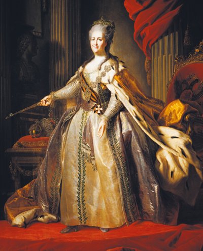 II. Katalin, más néven Nagy Katalin portréja (Stettin alkotó: Fedor Stepanovich Rokotov