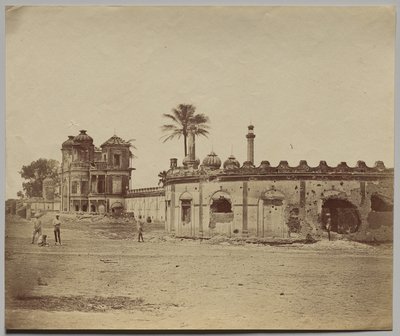 A Secundra Bagh, a törést és az átjárót mutatja alkotó: Felice A. Beato