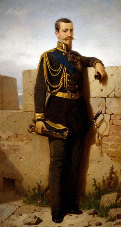 Savoyai Ferdinánd herceg portréja (Firenze) alkotó: Felice Barucco