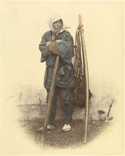 [Egy japán bérmunkás] alkotó: Felice Beato