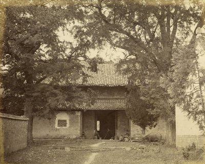 Épület és kamera, Kína alkotó: Felice Beato