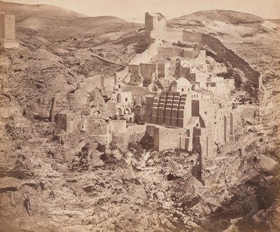 Mar Saba kolostora alkotó: Felice Beato