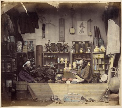 Curio Shop alkotó: Felice Beato