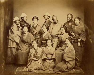 Japán család alkotó: Felice Beato