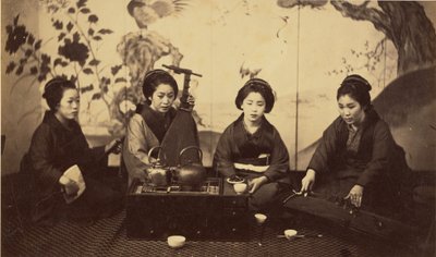 [Japán zenei társaság] alkotó: Felice Beato