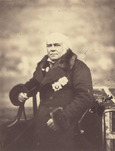 Lord Elgin, a szerződést aláíró meghatalmazott és nagykövet portréja alkotó: Felice Beato