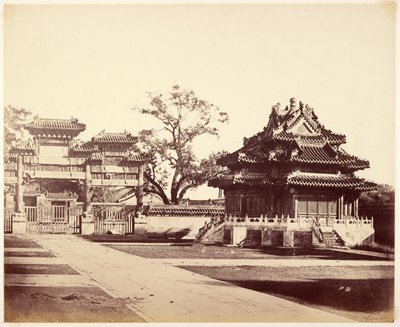 [A Nagy Császári Palota, Peking] alkotó: Felice Beato