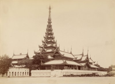 A Mandalay-palota (az Univerzum központja) alkotó: Felice Beato