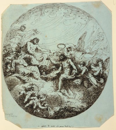 Herkules apoteózisa, Palazzo Grassi, Faenza alkotó: Felice Giani