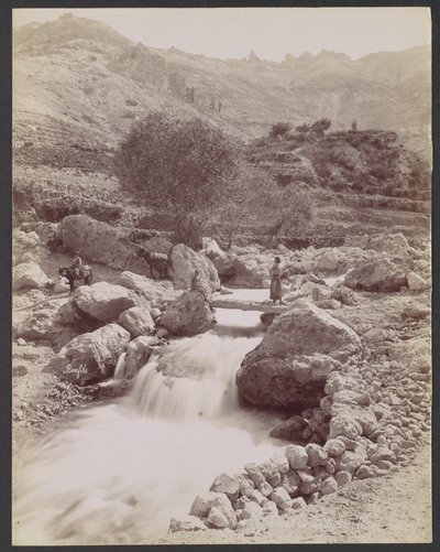 A Kadisha folyása, Libanon-hegy alkotó: Félix Bonfils