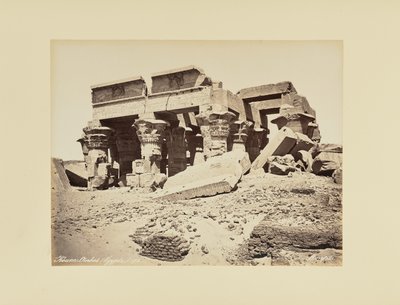 Koum-Ombos (Egyiptom) alkotó: Félix Bonfils