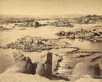 A Nílus szürkehályogja, Egyiptom alkotó: Félix Bonfils