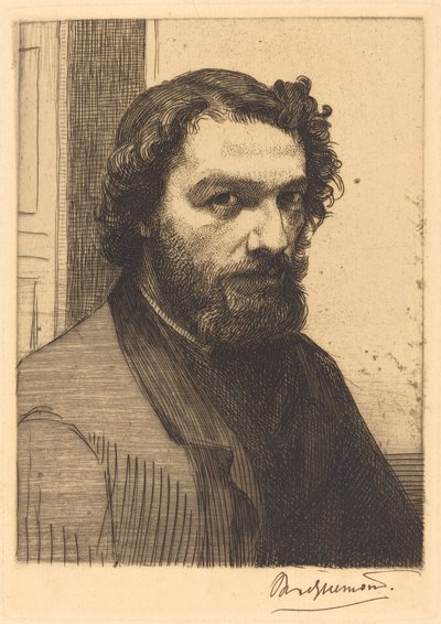 Alphonse Legros alkotó: Felix Bracquemond