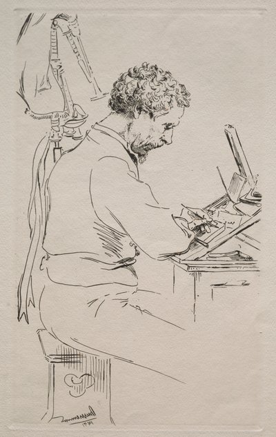 Charles Kean, 1871. alkotó: Felix Bracquemond