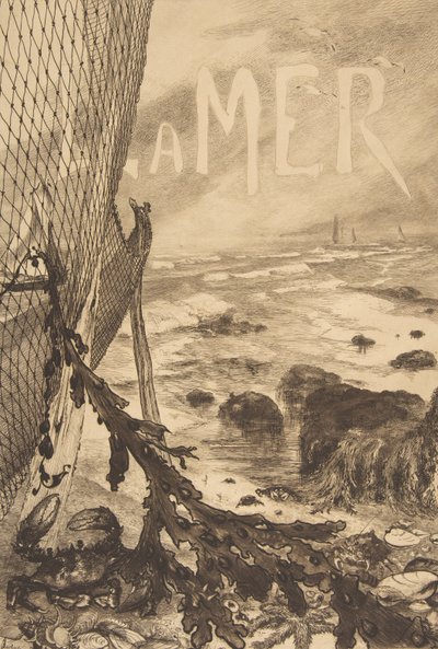 A tenger, 1850-1914. alkotó: Felix Bracquemond