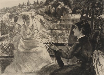 A terasz alkotó: Felix Bracquemond