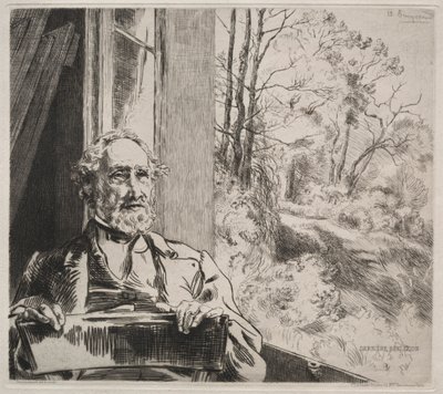 Meyer-Heine, c. 1872 alkotó: Felix Bracquemond