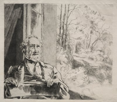 Meyer-Heine, c. 1872 alkotó: Felix Bracquemond