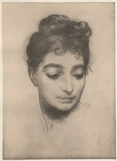 Portré, 1899. alkotó: Felix Bracquemond