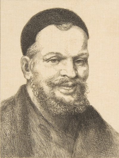 Rabelais portréja, 1868. alkotó: Felix Bracquemond