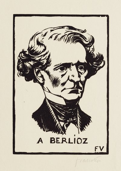 A Berlioz, 1891 alkotó: Felix Edouard Vallotton