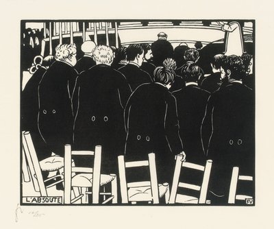 Feloldozás alkotó: Felix Edouard Vallotton