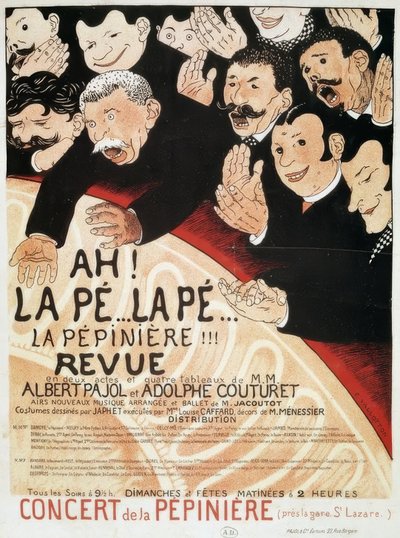 Ah! la Pé… la Pé .. la Pépiniére alkotó: Felix Edouard Vallotton