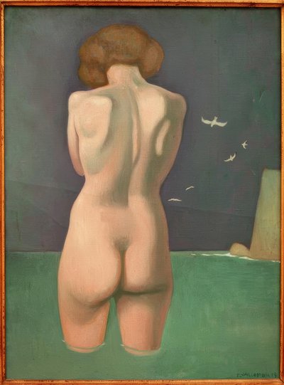 Fürdőzni a madarakkal alkotó: Felix Edouard Vallotton