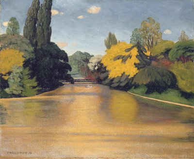 Bois de Boulogne, Las St. James, 1918 alkotó: Felix Edouard Vallotton