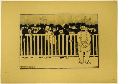 Jegyiroda alkotó: Felix Edouard Vallotton