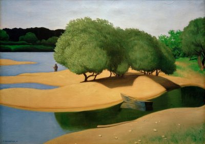 Homok a Loire partján alkotó: Felix Edouard Vallotton