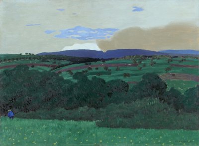 Lausanne környéke, 1900. alkotó: Felix Edouard Vallotton
