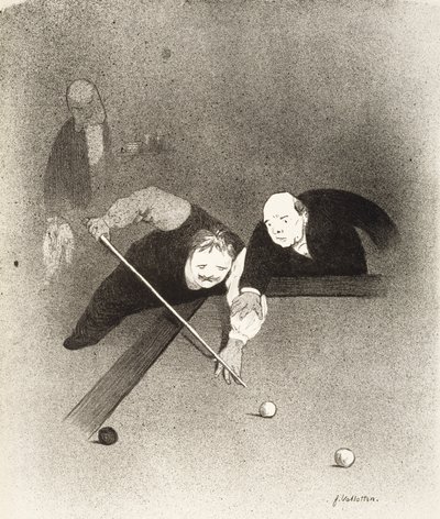 LEscarmouche: The Bores, 1898 alkotó: Felix Edouard Vallotton